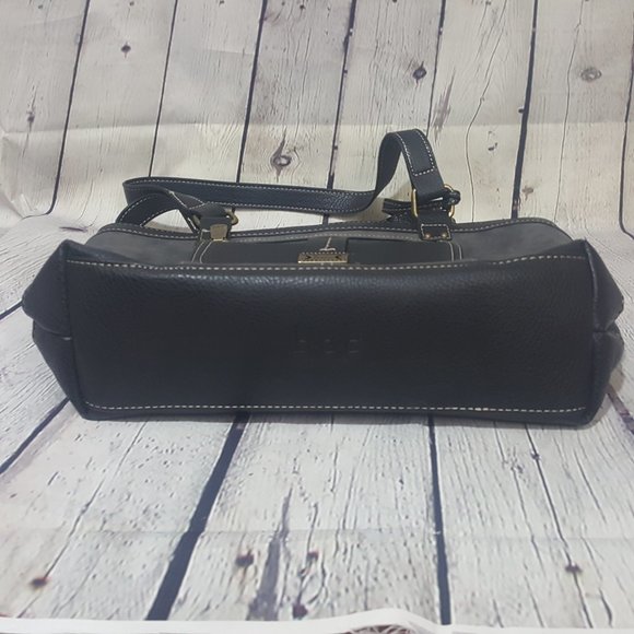 boc Born Concepts Gray Pebbled Shoulder Bag Purse - Picture 5 of 9